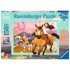 Ravensburger (10055) - "Spirit, Wild und frei" - 150 Teile Puzzle