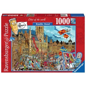 Ravensburger (15415) - "Brussels, Belgium" - 1000 Teile Puzzle