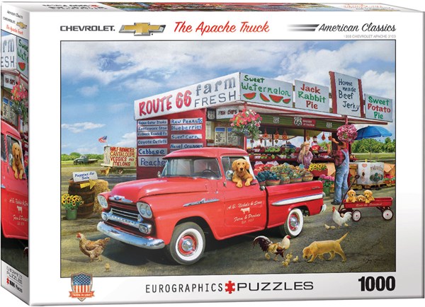 Eurographics (6000-5337) - "The Apache Truck" - 1000 Teile Puzzle