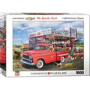 Eurographics (6000-5337) - "The Apache Truck" - 1000 Teile Puzzle