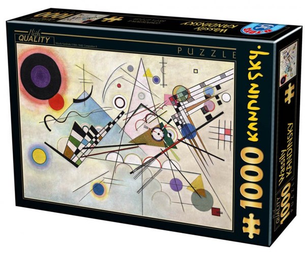 D-Toys (75918) - Vassily Kandinsky: "Composition 8" - 1000 Teile Puzzle
