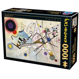 D-Toys (75918) - Vassily Kandinsky: "Composition 8" - 1000 Teile Puzzle
