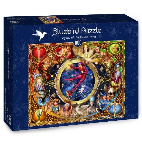 Bluebird Puzzle (70021) - Ciro Marchetti: "Legacy of the Divine Tarot" - 1000 Teile Puzzle