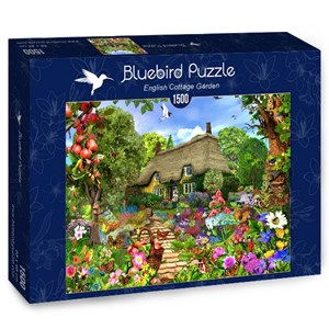 Bluebird Puzzle (70141) - "English Cottage Garden" - 1500 Teile Puzzle