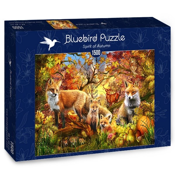 Bluebird Puzzle (70165) - Ciro Marchetti: "Spirit of Autumn" - 1500 Teile Puzzle