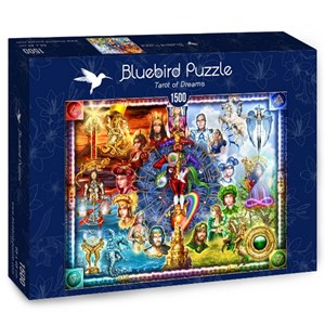Bluebird Puzzle (70178) - Ciro Marchetti: "Tarot of Dreams" - 1500 Teile Puzzle