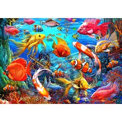 Bluebird Puzzle (70192) - Ciro Marchetti: "Tropical Fish" - 1500 Teile Puzzle