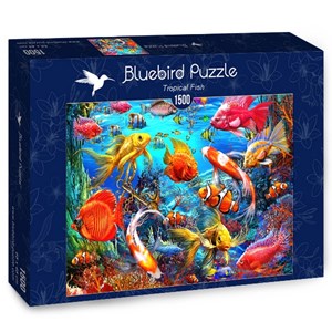 Bluebird Puzzle (70192) - Ciro Marchetti: "Tropical Fish" - 1500 Teile Puzzle