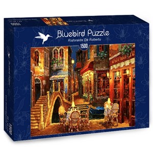 Bluebird Puzzle (70213) - Viktor Shvaiko: "Ristorante Da Roberto" - 1500 Teile Puzzle