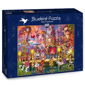 Bluebird Puzzle (70251) - Ciro Marchetti: "Magic Circus Parade" - 6000 Teile Puzzle