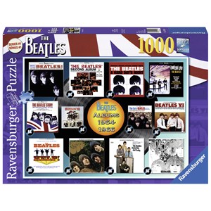 Ravensburger (19753) - "Beatles: Albums 1964-66" - 1000 Teile Puzzle