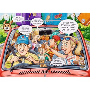 Ravensburger (19813) - "Are We There Yet?" - 1000 Teile Puzzle