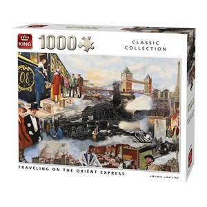 King International (05773) - "Orient Express" - 1000 Teile Puzzle