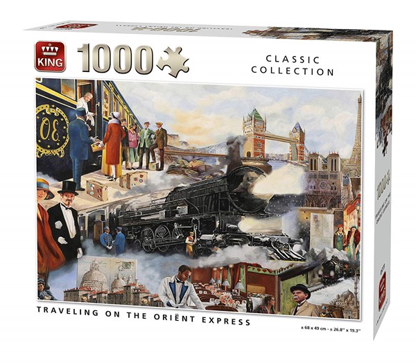 King International (05773) - "Orient Express" - 1000 Teile Puzzle