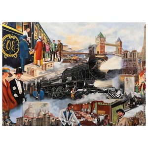King International (05773) - "Orient Express" - 1000 Teile Puzzle