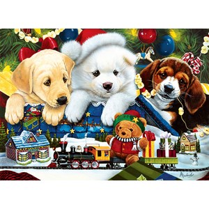 MasterPieces (71775) - "Toyland Pups" - 1000 Teile Puzzle
