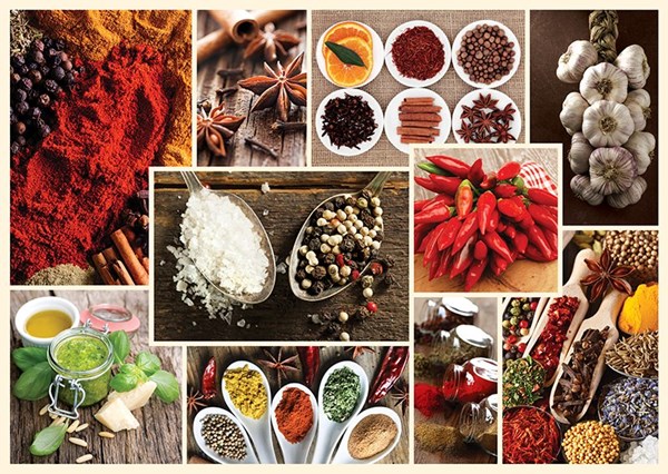 Trefl (10358) - "Cuisine Spices" - 1000 Teile Puzzle