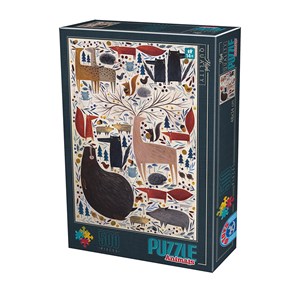 D-Toys (75321) - "Wild Animals" - 500 Teile Puzzle