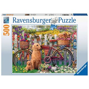 Ravensburger (15036) - "Ausflug ins Grüne" - 500 Teile Puzzle