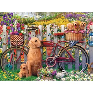 Ravensburger (15036) - "Ausflug ins Grüne" - 500 Teile Puzzle