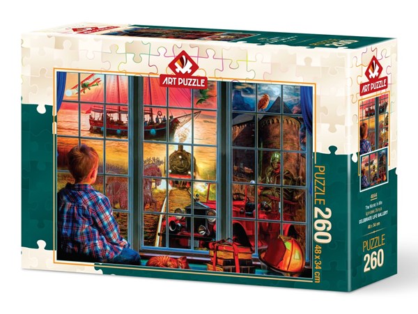 Art Puzzle (4044) - "The World in Me" - 250 Teile Puzzle