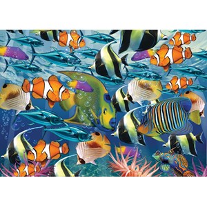 Art Puzzle (4270) - "Multi Fish" - 260 Teile Puzzle