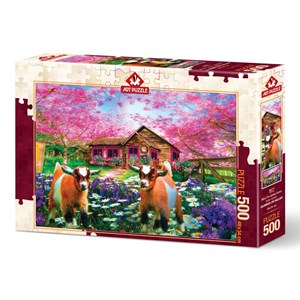 Art Puzzle (4577) - "When the Spring Comes" - 500 Teile Puzzle