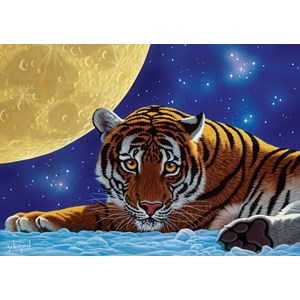 Art Puzzle (5072) - "Tiger Moon" - 500 Teile Puzzle