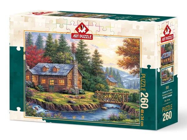 Art Puzzle (5023) - "Autumn on the Hills" - 260 Teile Puzzle