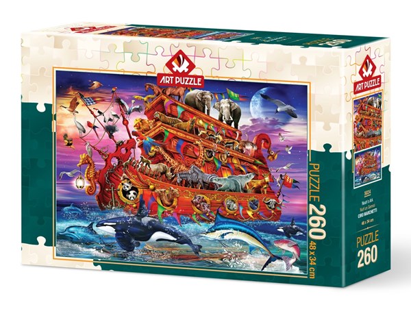 Art Puzzle (5024) - "Noahs Ark" - 260 Teile Puzzle