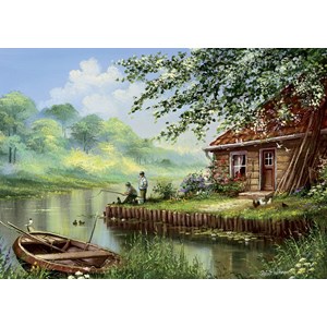 Art Puzzle (5071) - "Evening Hook" - 500 Teile Puzzle