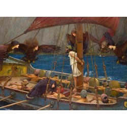 D-Toys (72917-WA01) - John William Waterhouse: "Ulysses and the Sirens, 1891" - 2000 Teile Puzzle