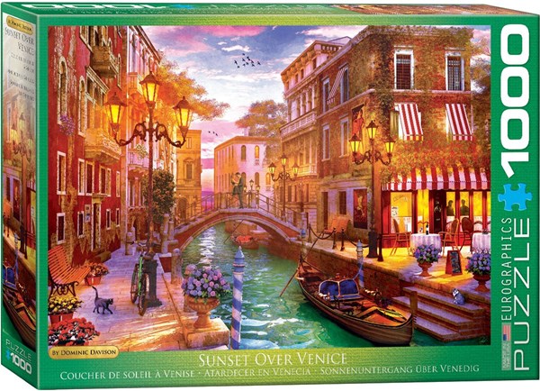 Eurographics (6000-5353) - Dominic Davison: "Romantisches Venedig" - 1000 Teile Puzzle