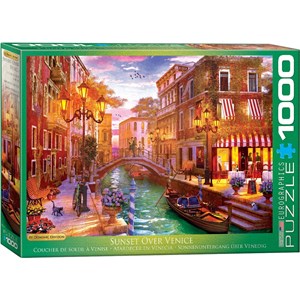 Eurographics (6000-5353) - Dominic Davison: "Romantisches Venedig" - 1000 Teile Puzzle