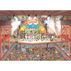 Jumbo (20025) - Jan van Haasteren: "Eurosong Contest" - 1000 Teile Puzzle