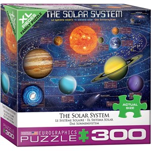 Eurographics (8300-5369) - "Unser Sonnensystem" - 300 Teile Puzzle