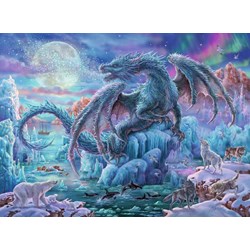 Ravensburger (14839) - "Eisdrache" - 500 Teile Puzzle
