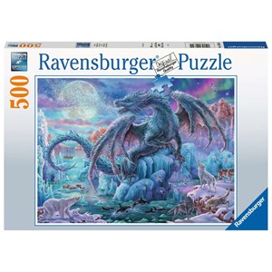 Ravensburger (14839) - "Eisdrache" - 500 Teile Puzzle