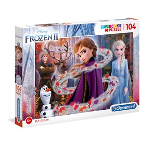 Clementoni (20162) - "Disney Frozen 2" - 104 Teile Puzzle