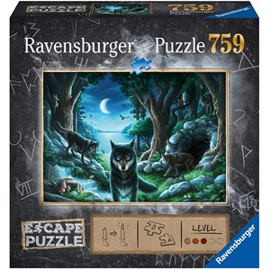 Ravensburger (16434) - "ESCAPE Wolfsgeschichten" - 759 Teile Puzzle