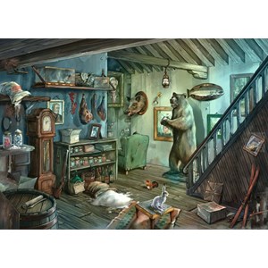 Ravensburger (16435) - "ESCAPE Im Gruselkeller" - 759 Teile Puzzle