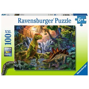 Ravensburger (12888) - "Im Reich der Giganten" - 100 Teile Puzzle