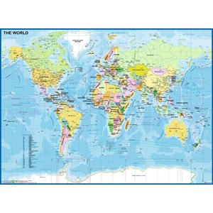 Ravensburger (12890) - "Die Welt" - 200 Teile Puzzle