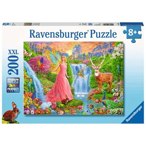 Ravensburger (12624) - "Magischer Feenzauber" - 200 Teile Puzzle