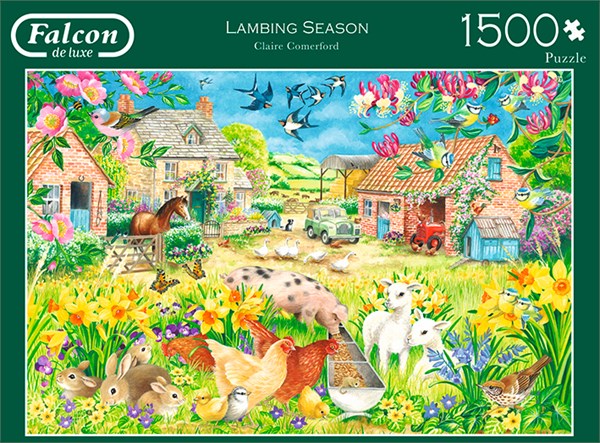 Falcon (11213) - "Farmtiere" - 1500 Teile Puzzle