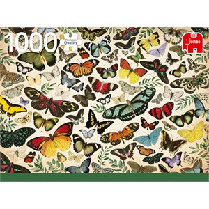 Falcon (18842) - "Schmetterlings Plakat" - 1000 Teile Puzzle