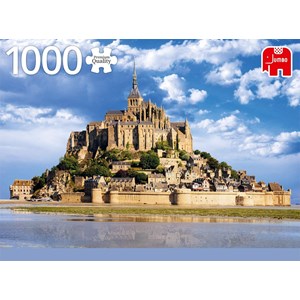 Jumbo (18848) - "Mont Saint-Michel, France" - 1000 Teile Puzzle