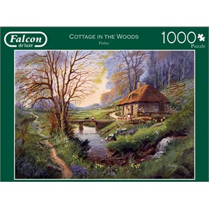 Falcon (11243) - "Cottage in the Woods" - 1000 Teile Puzzle
