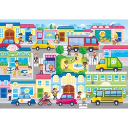 Clementoni (27114) - "In the City" - 104 Teile Puzzle