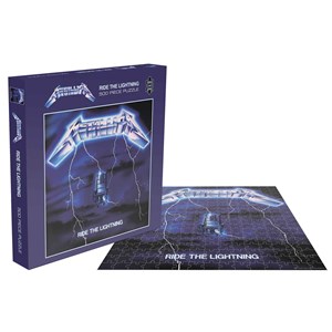 Rock Saw (RSAW015PZ) - "Metallica, Ride the Lightning" - 500 Teile Puzzle